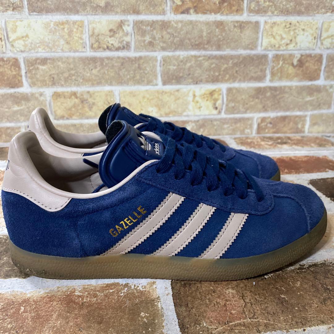 アディダスadidas Gazelle ネイビー スニーカー24㎝