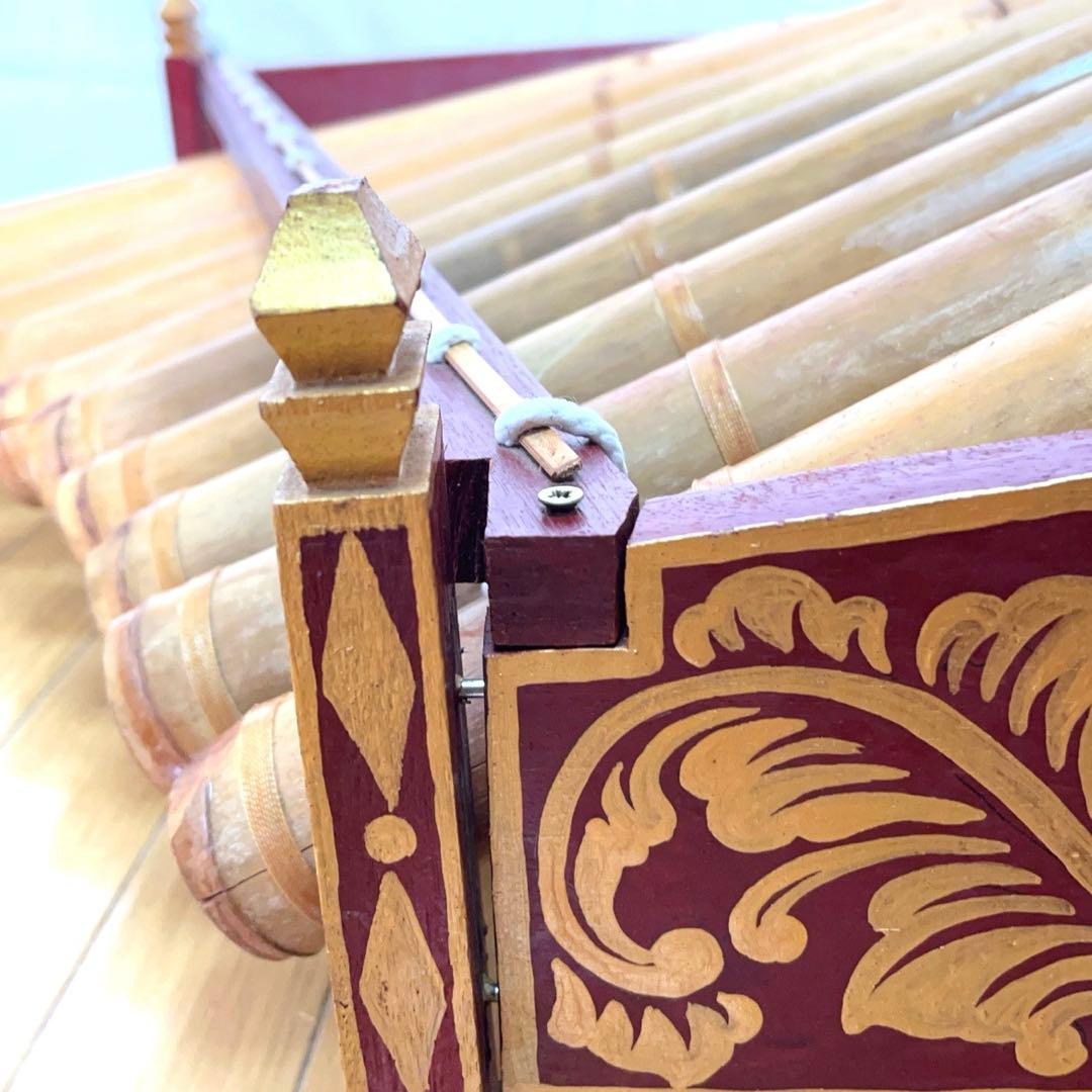 竹製ガムラン　木琴　民族楽器