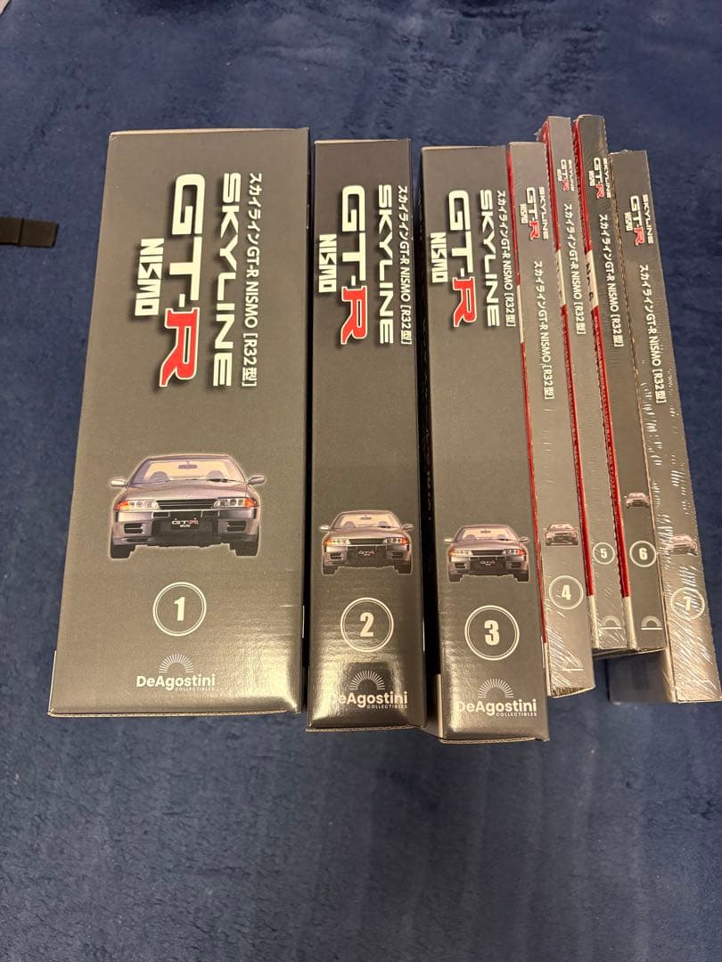デアゴスティーニ　1/8　スカイライン　GT-R　ニスモ　R32
