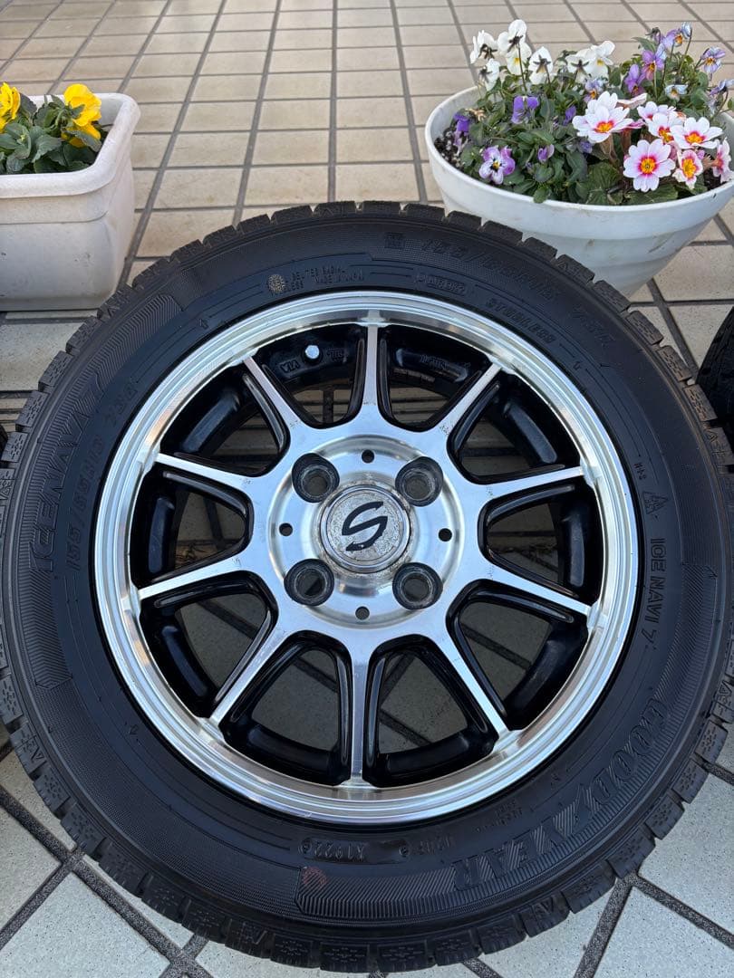 155/65R13 22年製 深溝GOODYEAR ICENAVI 7