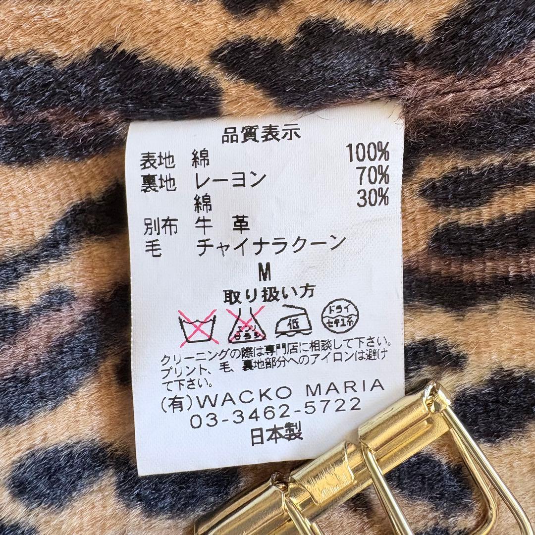 ワコマリア　モッズコート　ブラック　M