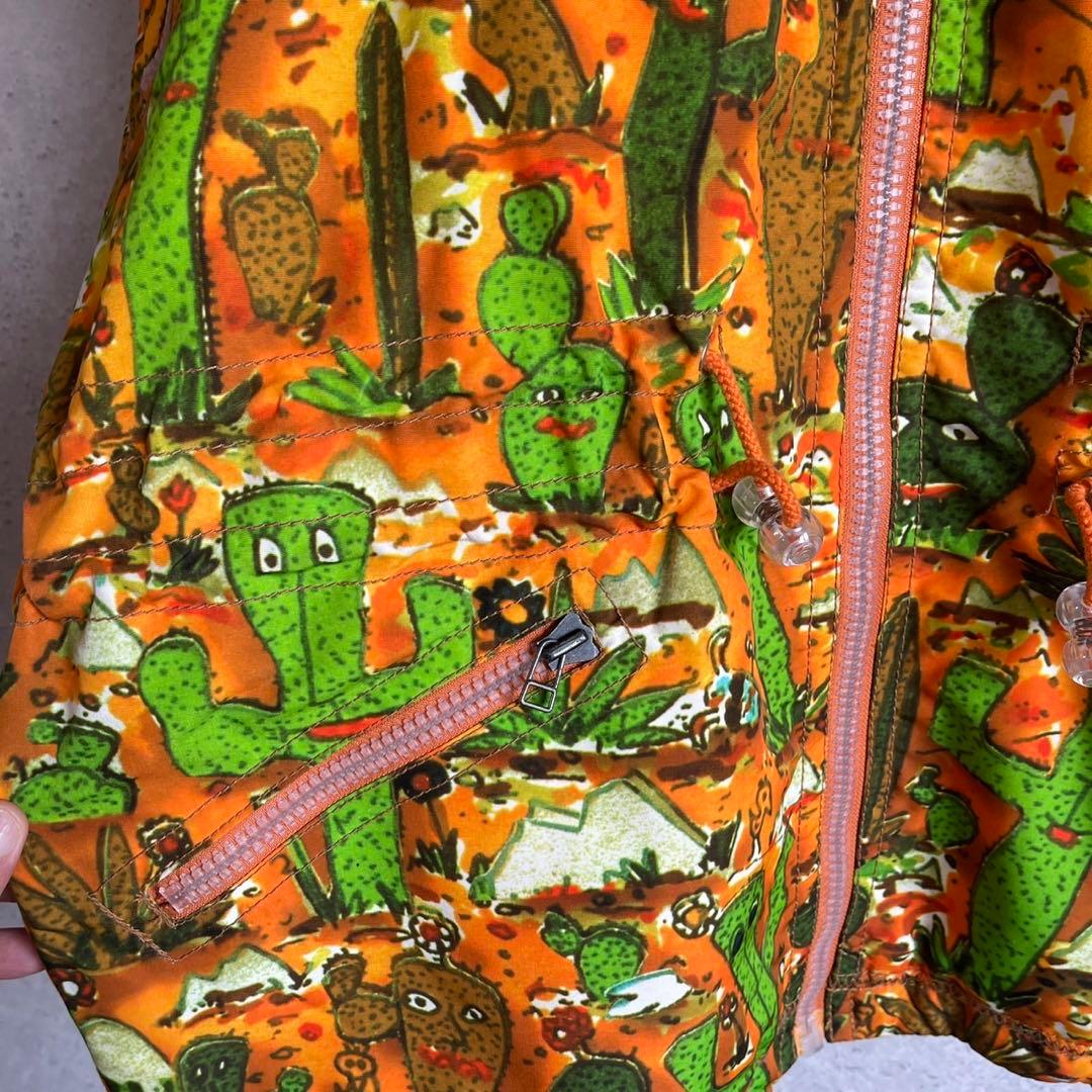 90s オールド ジェームス・リジィ アート サボテン スキーウェア