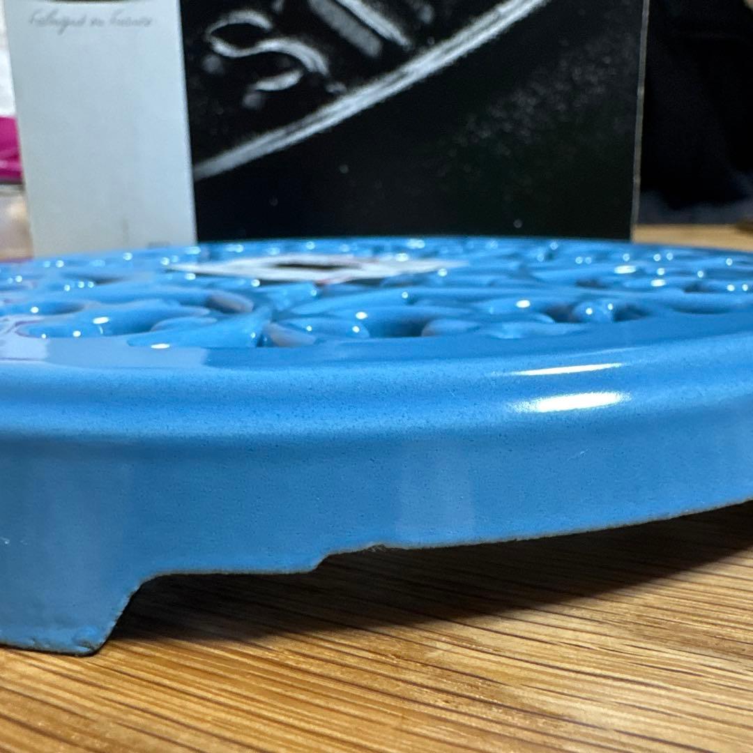 ストウブ リリー トリベット サックスブルー 鍋敷き STAUB