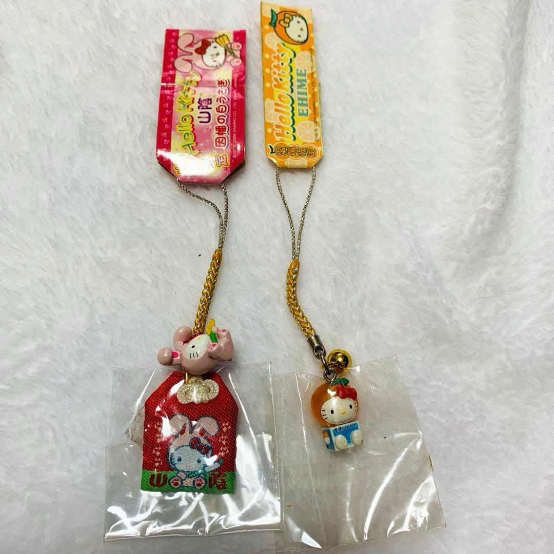 ご当地キティ ハローキティ 根付 ストラップ 12個　まとめ売り