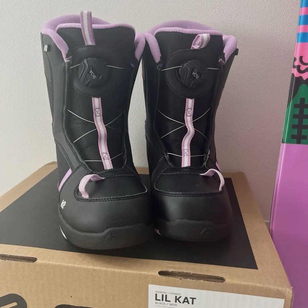 K2✴︎使用3回✴︎LIL KAT スノーボードブーツ 22〜24センチ