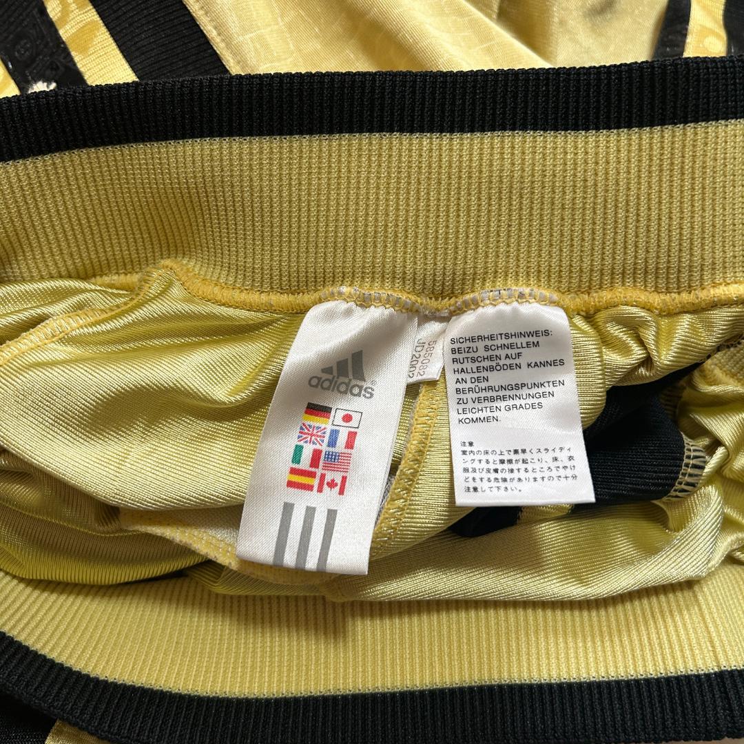 00s adidas アディダス クロコ型押し セットアップ ジャージ y2k