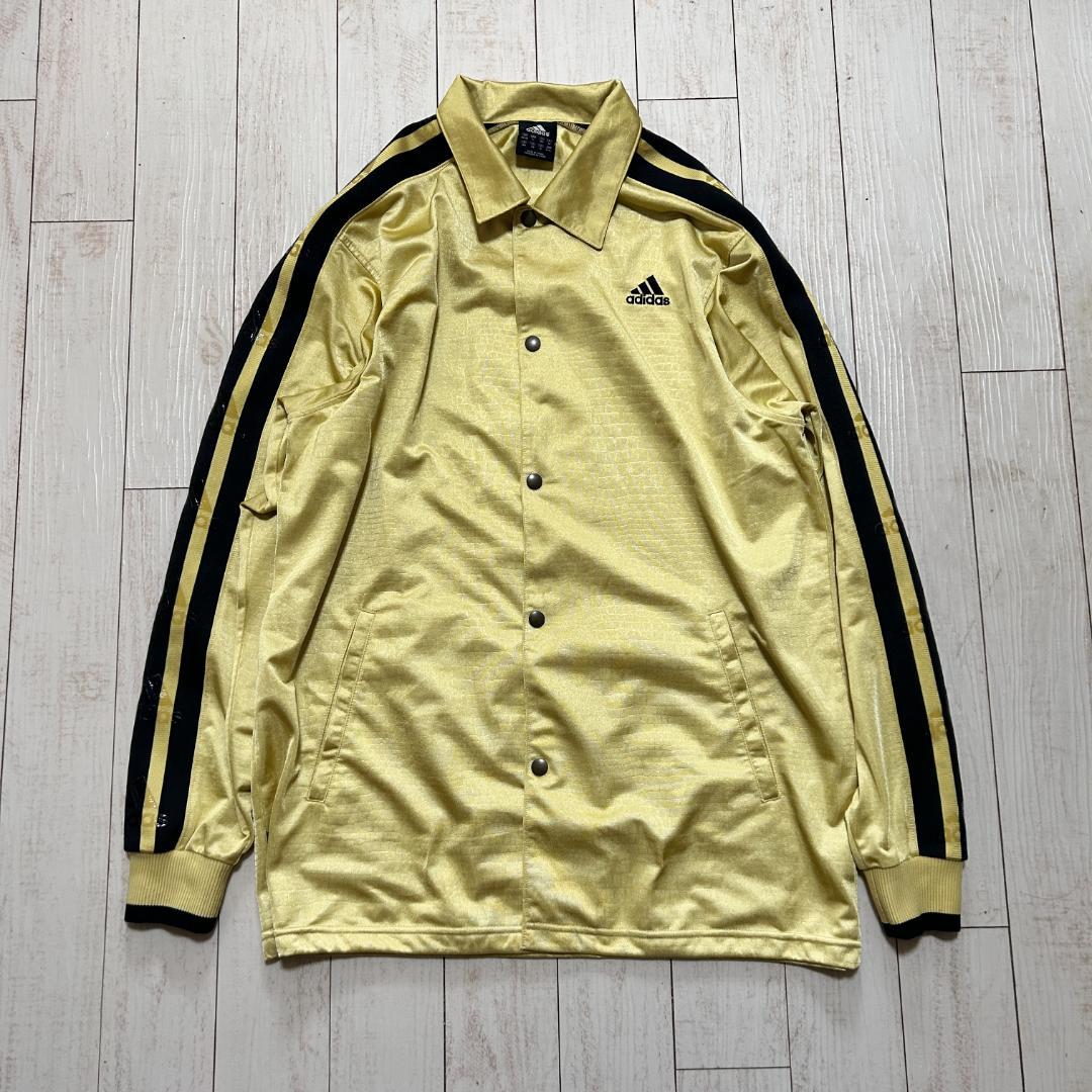 00s adidas アディダス クロコ型押し セットアップ ジャージ y2k