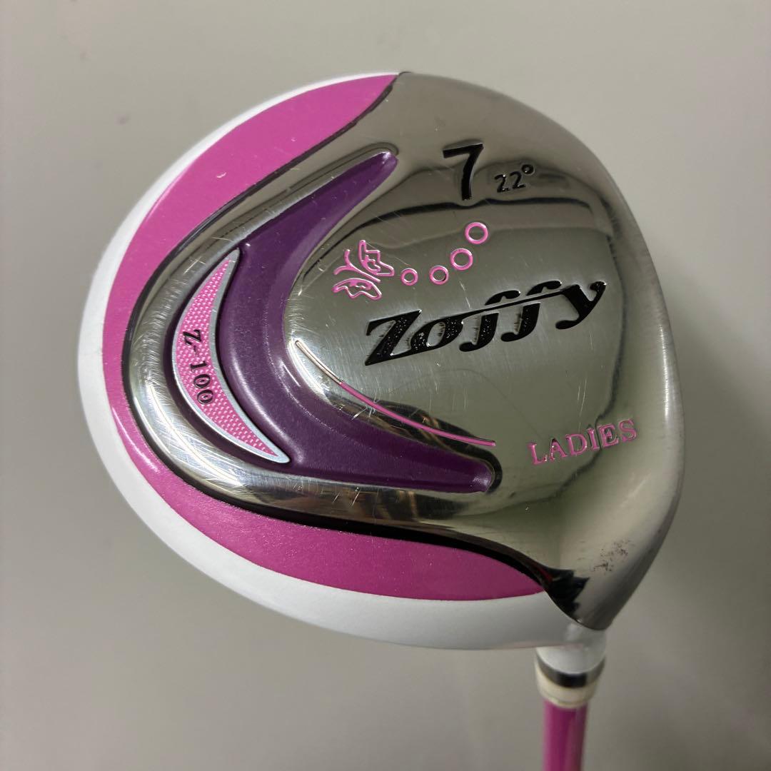 レディースゴルフクラブセット【PARADISO】【ヘッドカバー付】【ZOFFY】