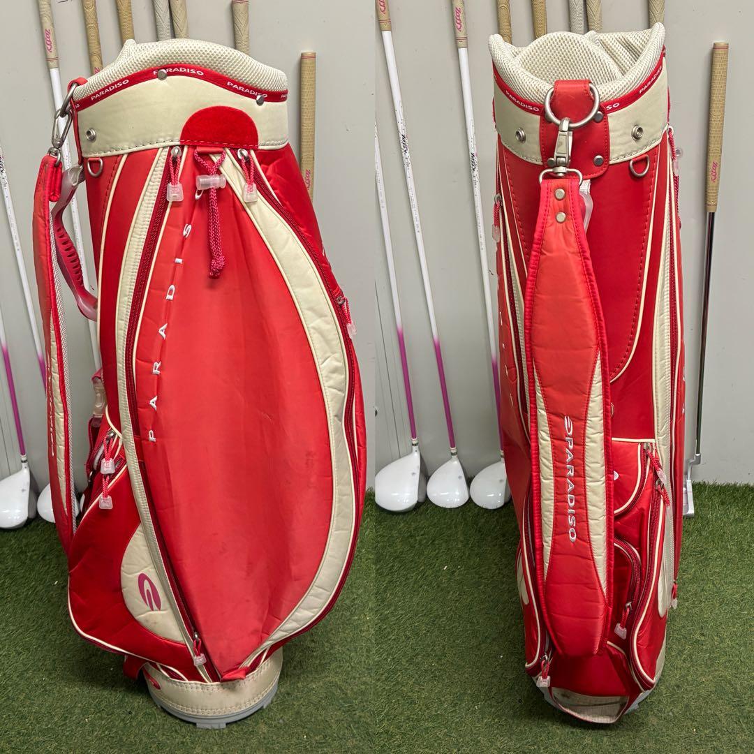 レディースゴルフクラブセット【PARADISO】【ヘッドカバー付】【ZOFFY】