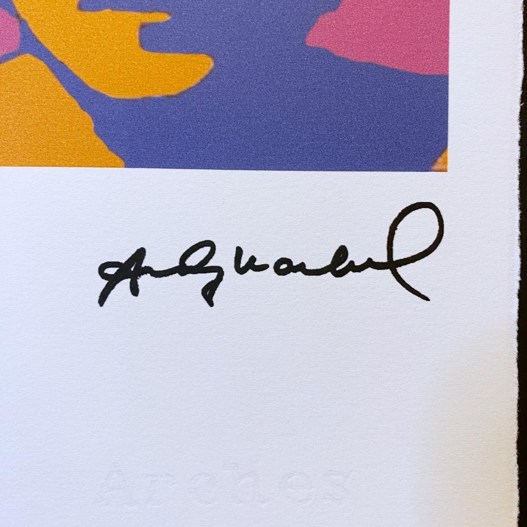 【模写】世界限定100枚 アンディ・ウォーホル ジョン・レノン リトグラフ 色