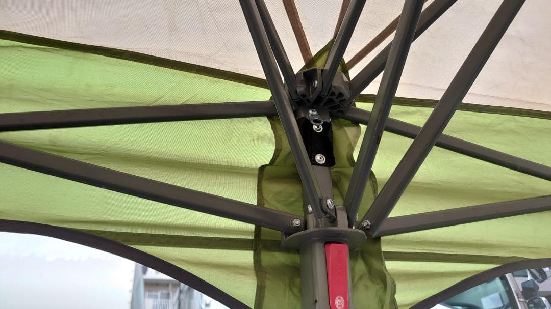 【手渡し限定】Coleman インスタントキャノピーレクタ/480　汚れ破れあり