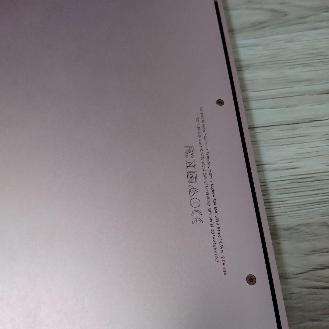 ジャンク品 MacBook retina 12-inch A1534