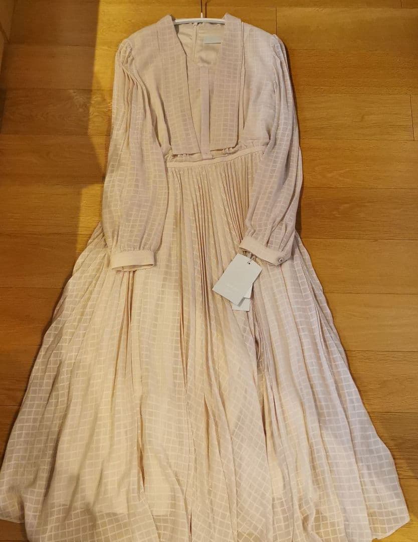 新品タグ付き♡CELFORD (セルフォード) シアーチェックタイワンピース