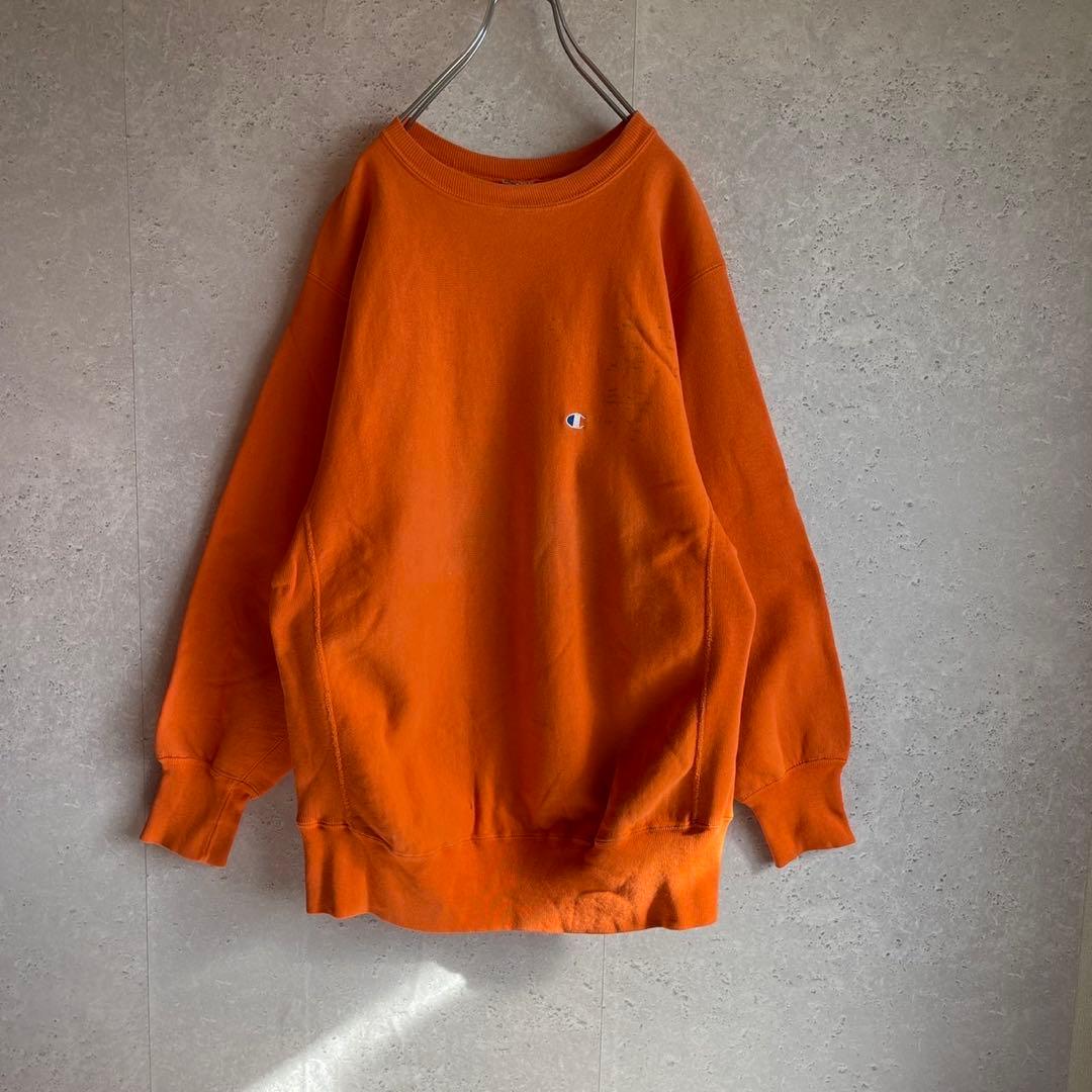 90s チャンピオン リバースウィーブ スウェットXL 刺繍タグ レアカラー
