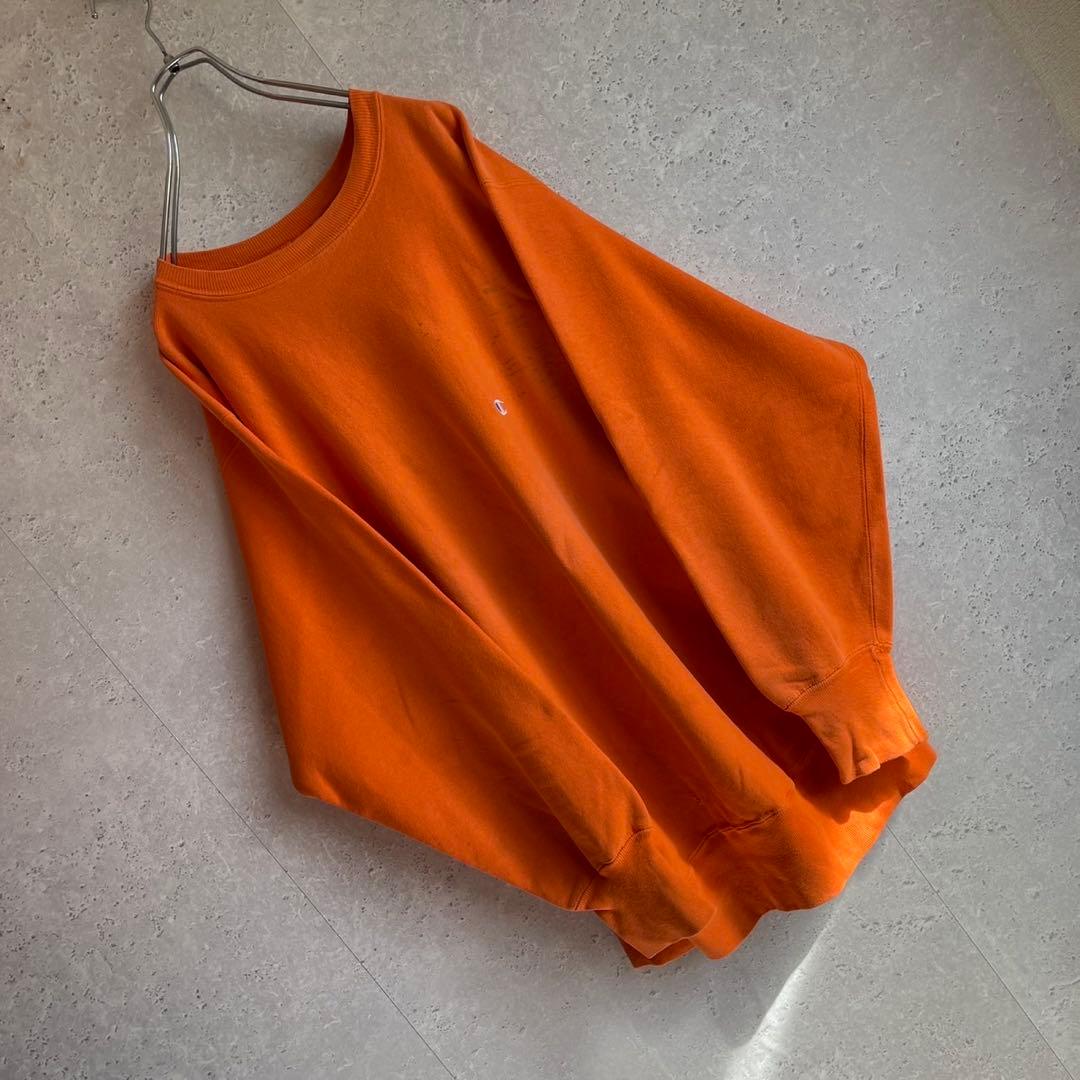 90s チャンピオン リバースウィーブ スウェットXL 刺繍タグ レアカラー