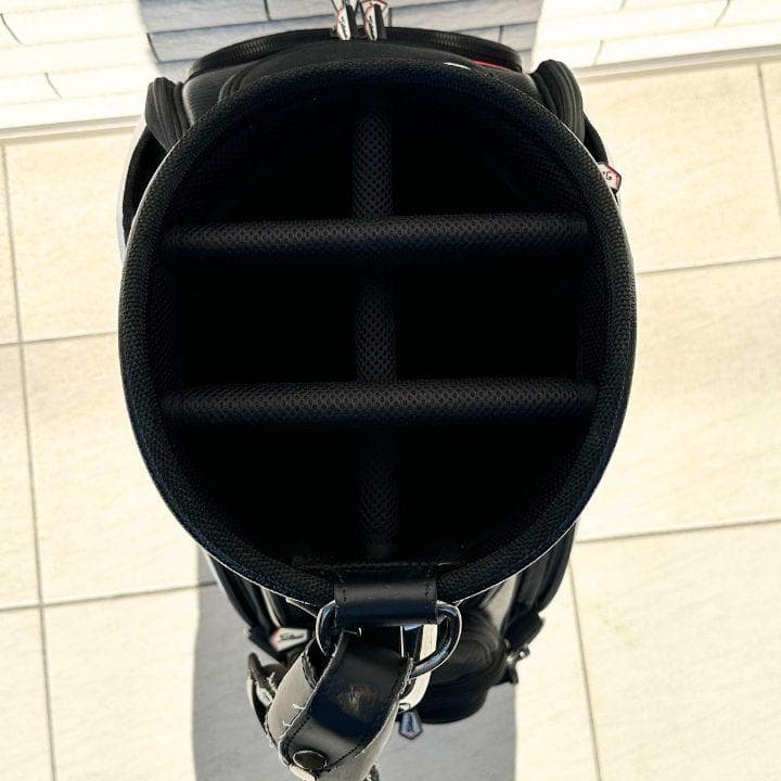 希少 限定 タイトリスト キャディバッグ スタッフバッグ ツアーモデル フード付