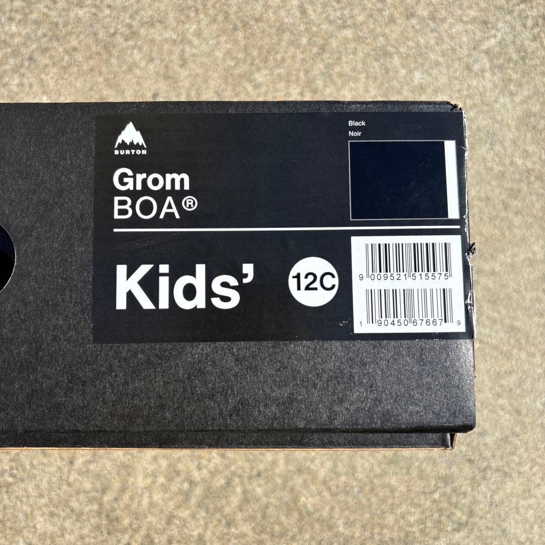BURTON 子ども スノーボード ブーツ BOA 18.5cm キッズ グロム