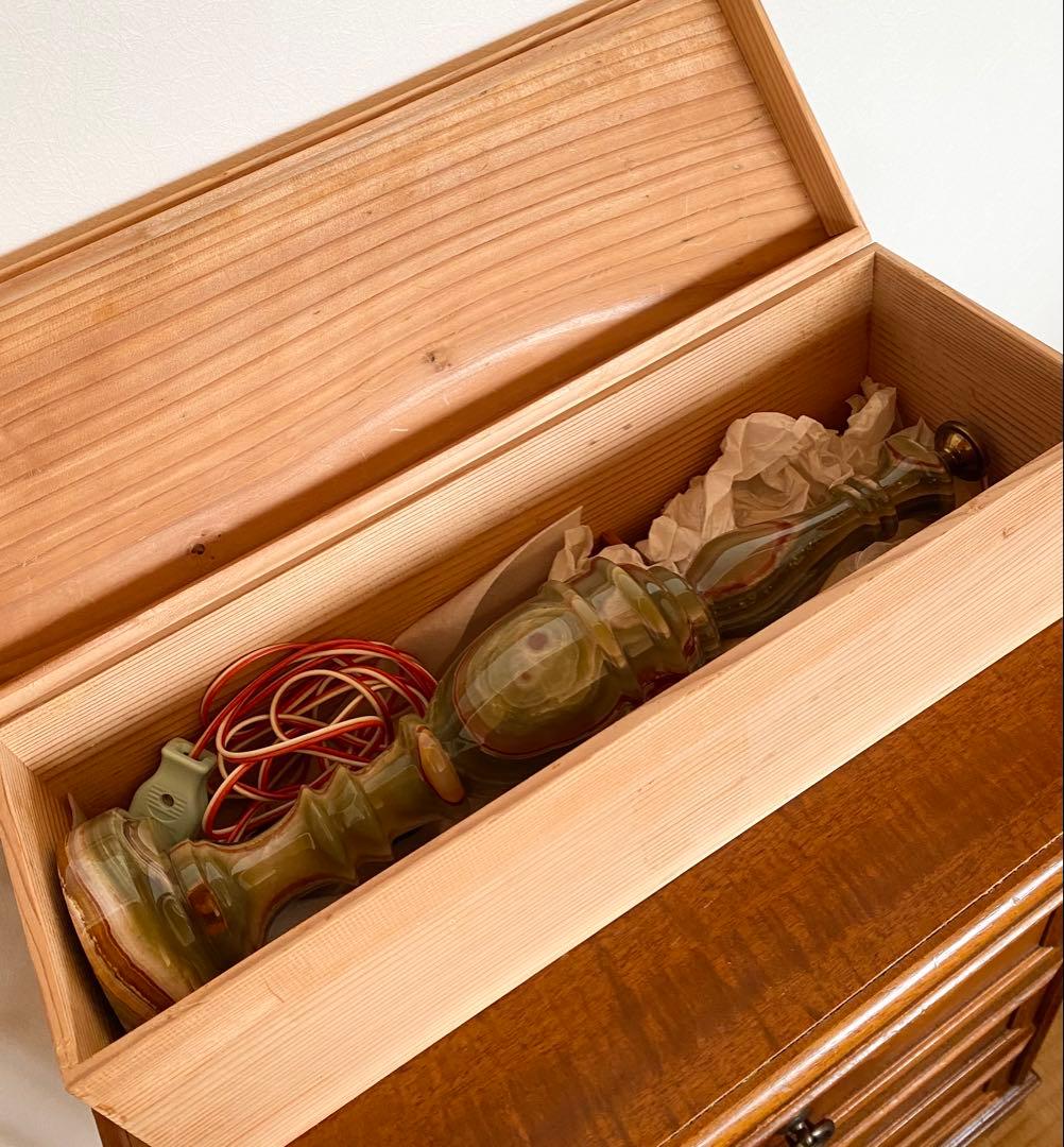 美品】80sヴィンテージランプ オニキス madein パキスタン ベースのみ