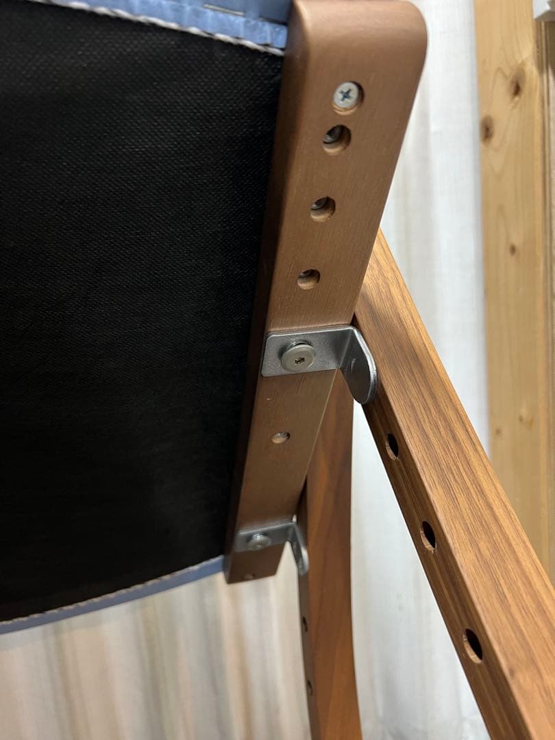 N1【used】カリモク デスクチェア XT2451KR フローラルブルー