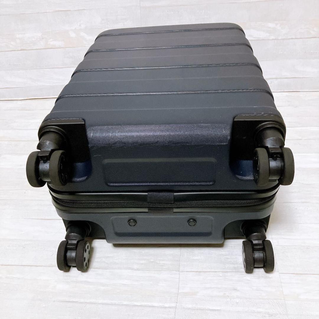無印良品 キャリーケース ネイビー 36L 機内持ち込み スーツケース 美品