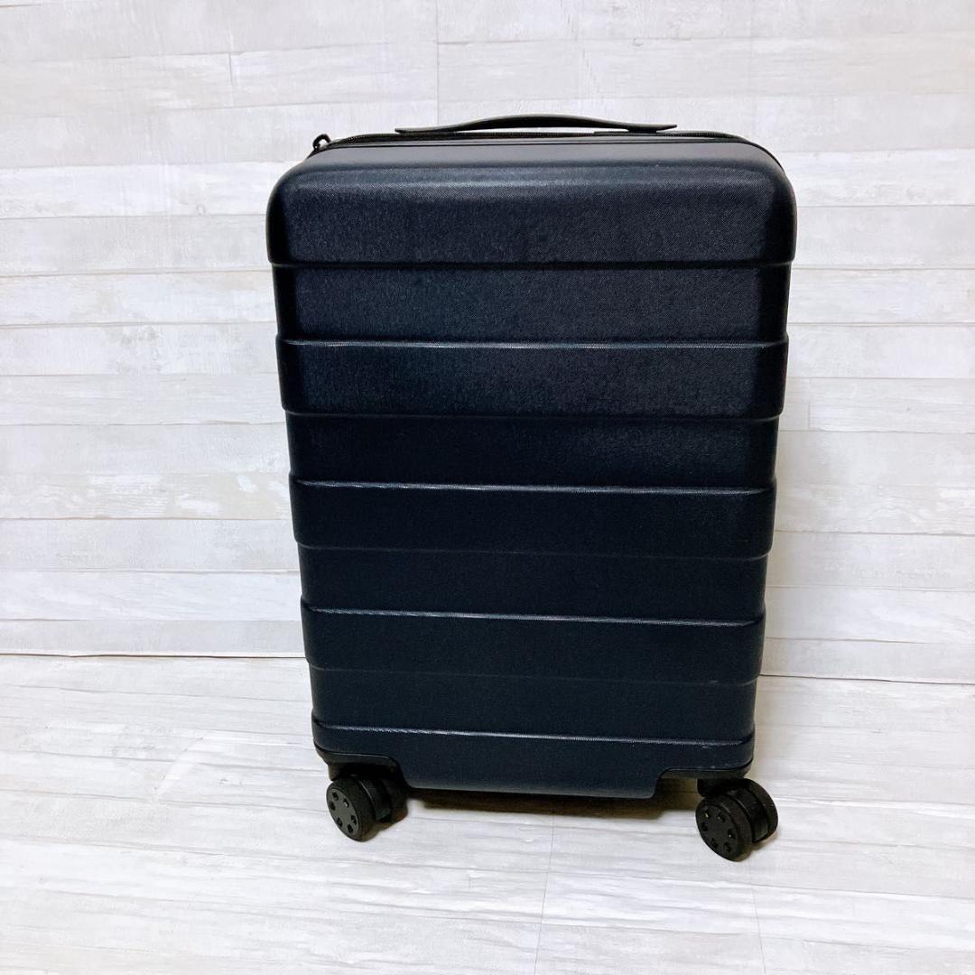 無印良品 キャリーケース ネイビー 36L 機内持ち込み スーツケース 美品