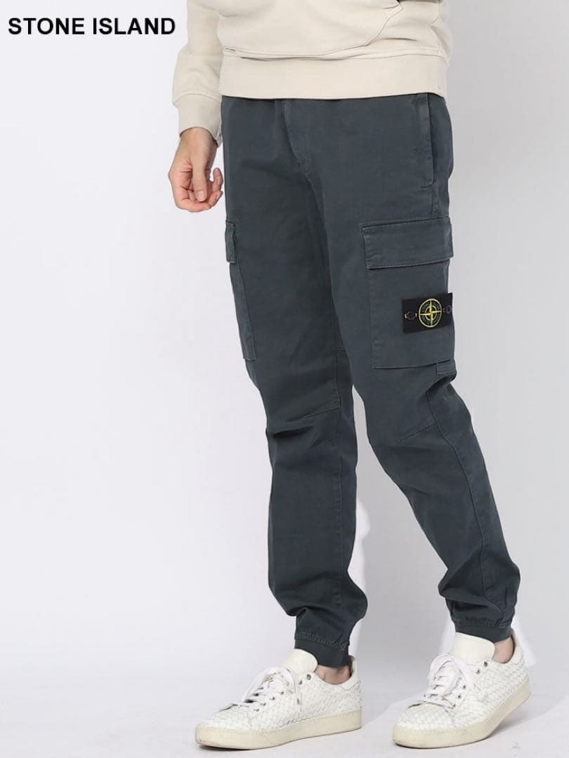 【早い者勝ち】STONE  カーゴパンツ グレー W30