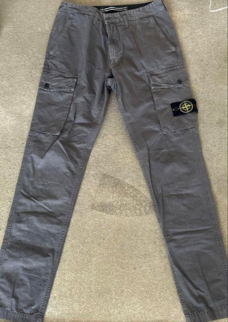 【早い者勝ち】STONE  カーゴパンツ グレー W30