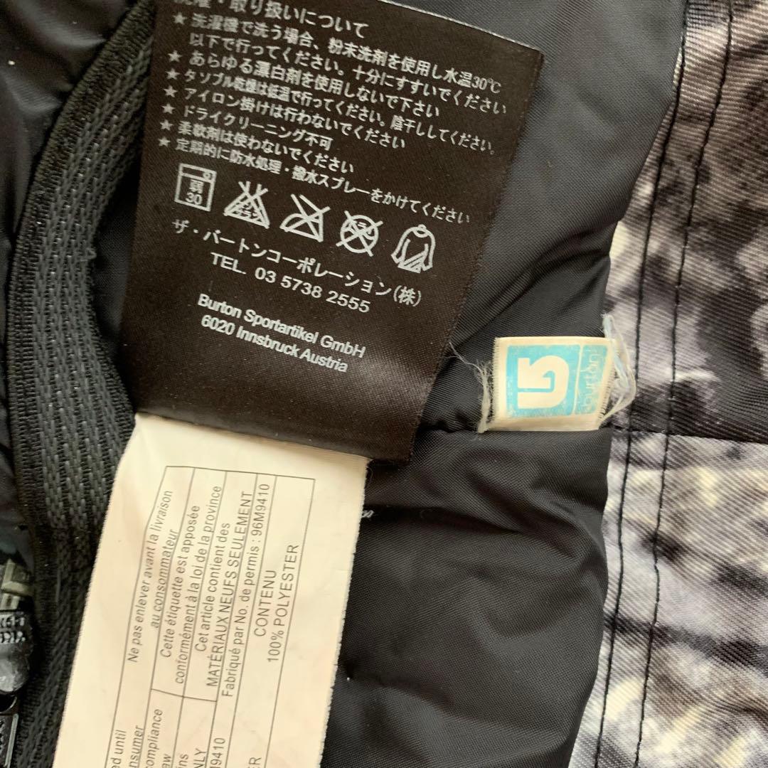 美品 訳アリ 裏地もこもこ！バートン BURTON スノボウェア スキー