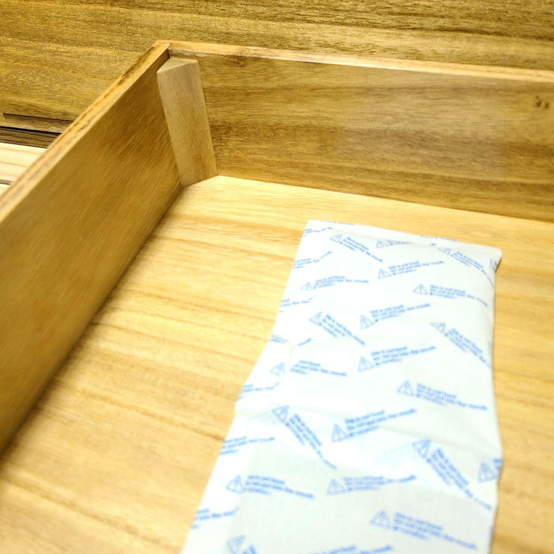 No2041【保冷剤付き】 寿司ネタケース、ネタ箱、目皿付き【手作り