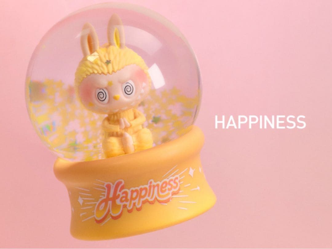 Bigino Energy HAPPINESSラブブスノードーム POPMART - メルカリ