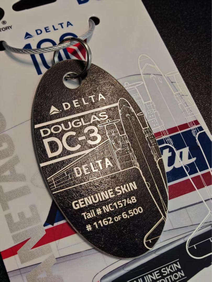 デルタ航空 Planetags DC-3 100周年記念