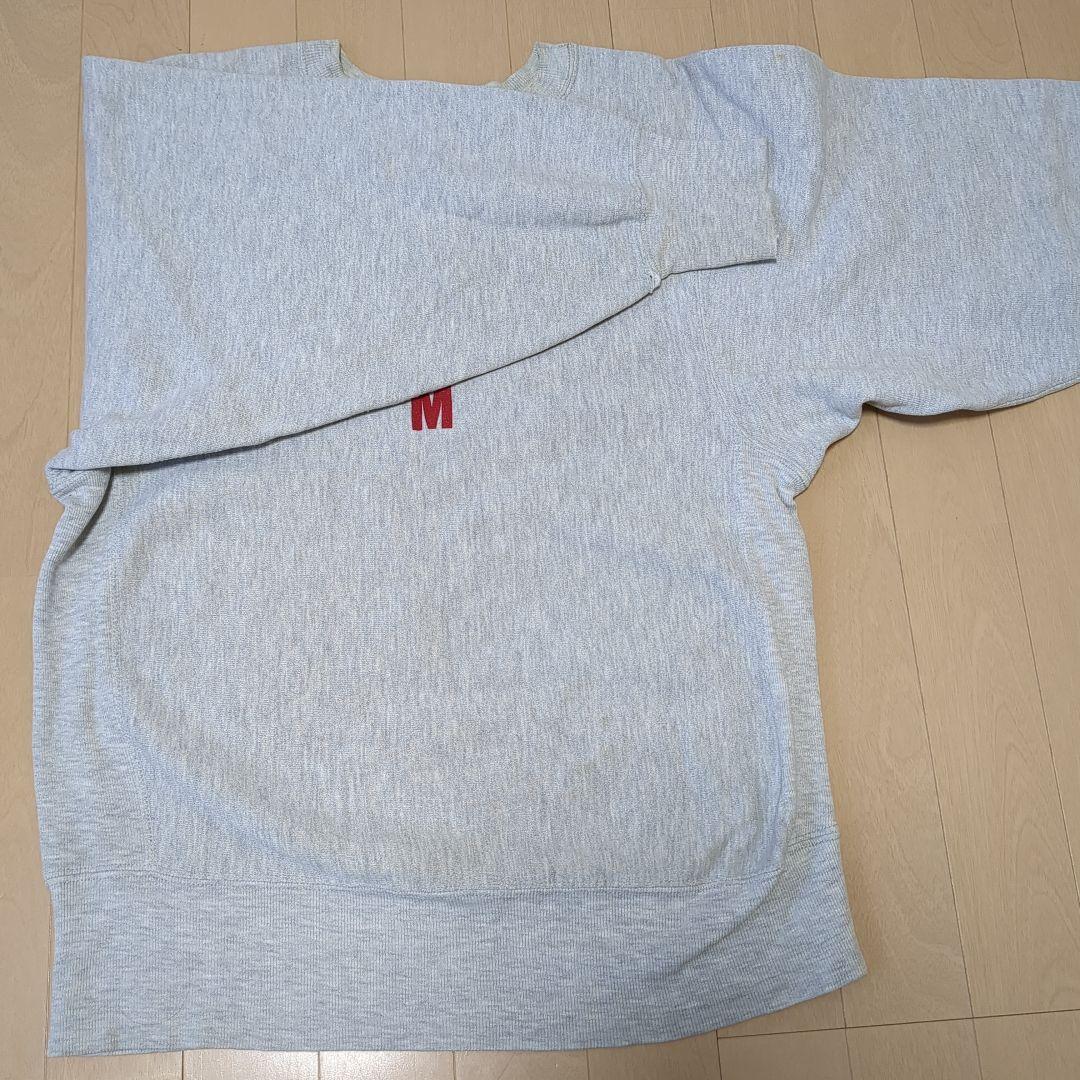 な*と様 【90s 刺繍タグ】レア★3段染み込みプリント ステンシル風 リバース