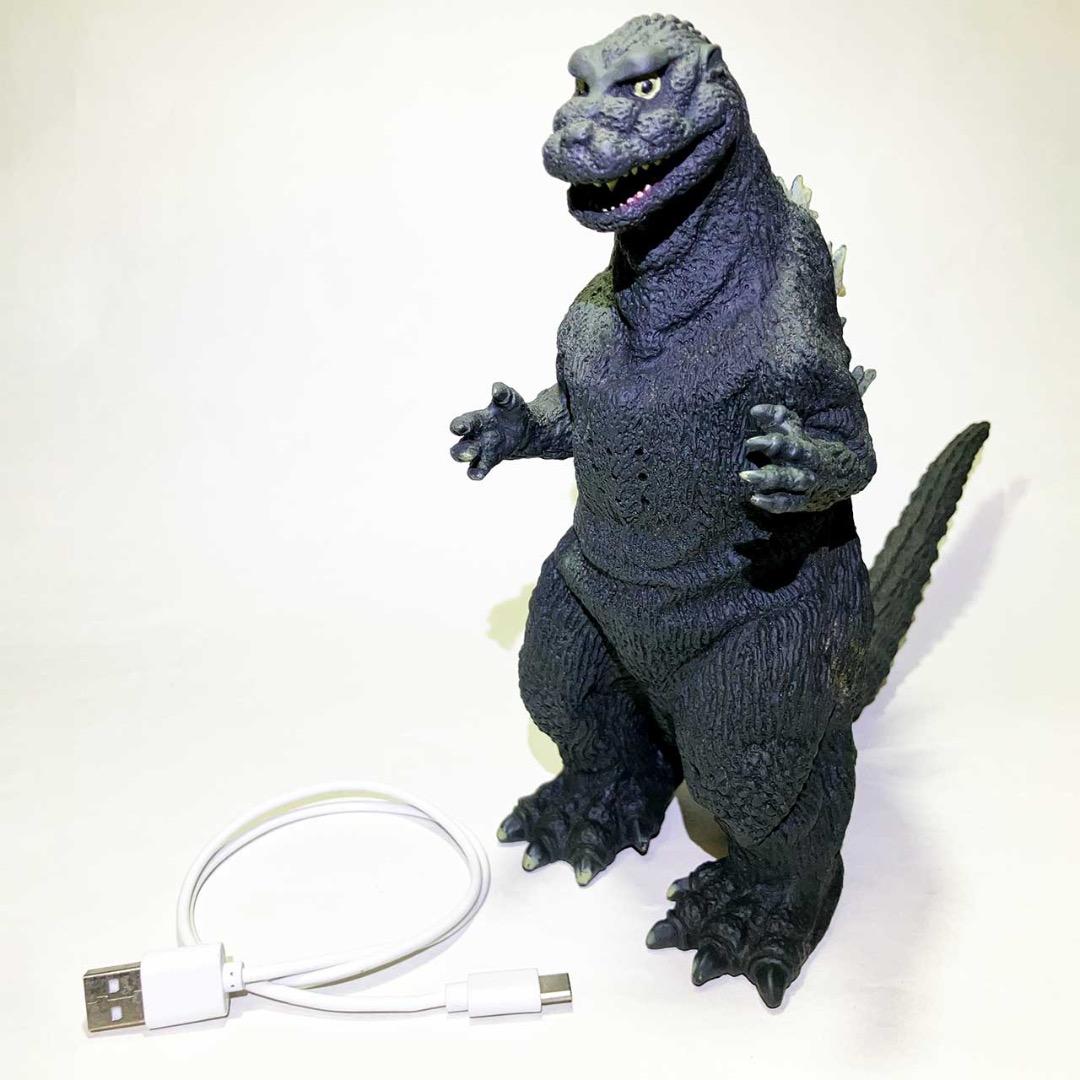 リアルアクションゴジラ（電動歩行）初代ゴジラ：個人改造品（充電式