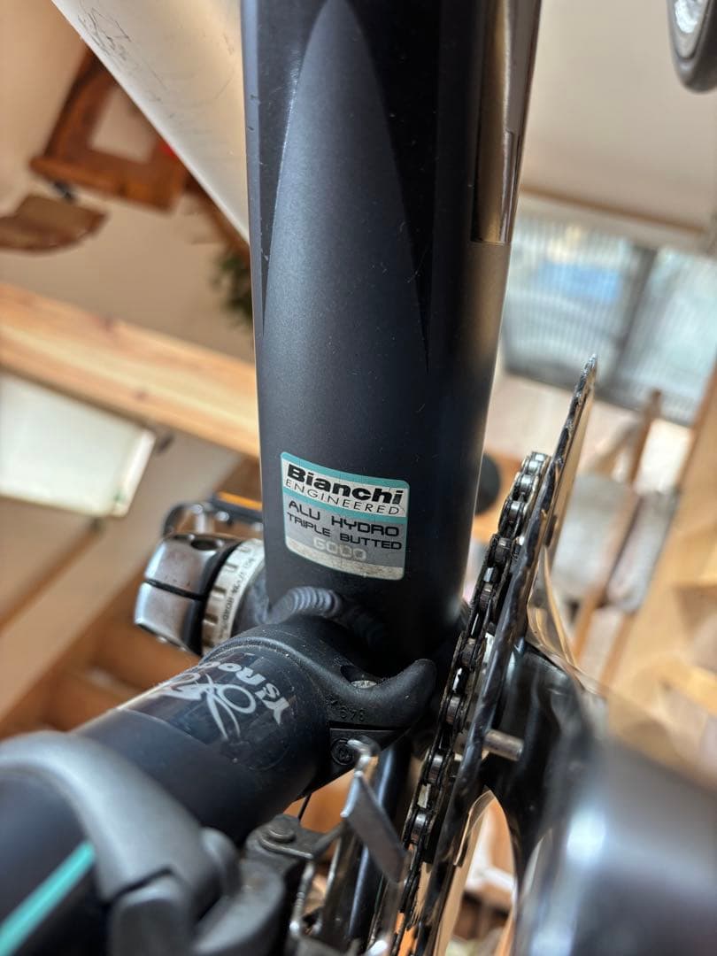 自転車本体 Bianchi Alu hydro triple butted 6000