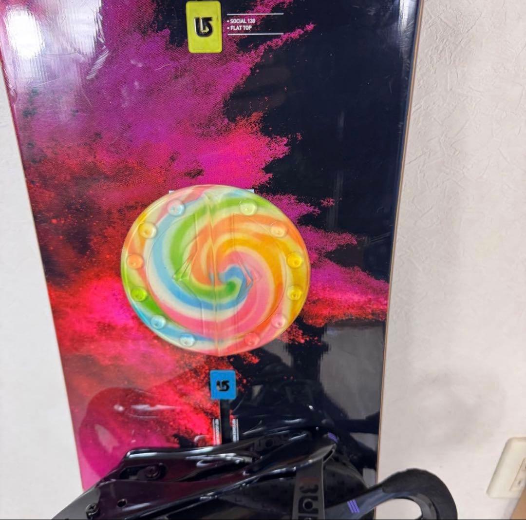 BURTON SOCIAL スノーボードセット 138cm ブーツ23.5