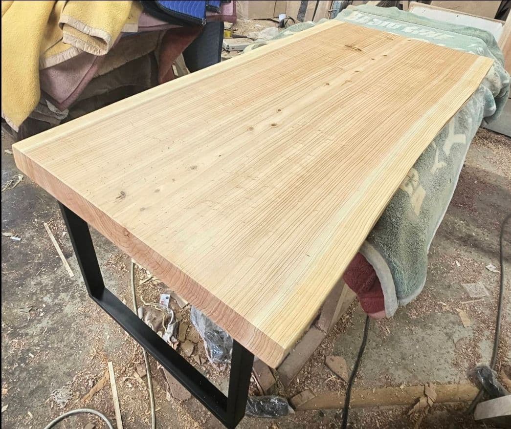 阿蘇杉　杉　一枚板　ダイニング　テーブル　楠　栃　ウォールナット　ブビンガ