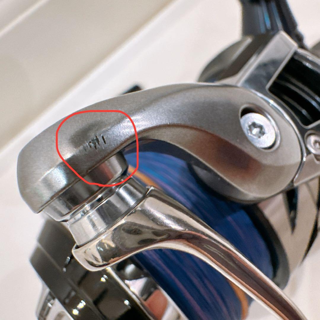 シマノ ツインパワー SW8000HG + バリバス4号ライン