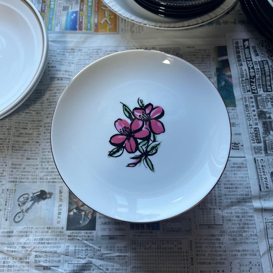 たち吉】花柄の平皿（19枚）※バラ売り可 - メルカリ