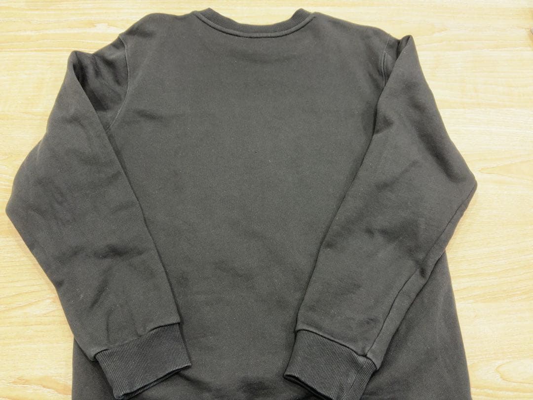 BURBERRY ブラック クルーネック トレーナー S