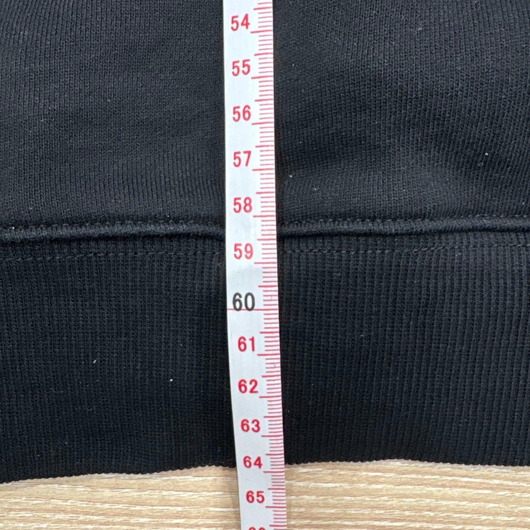 BURBERRY ブラック クルーネック トレーナー S