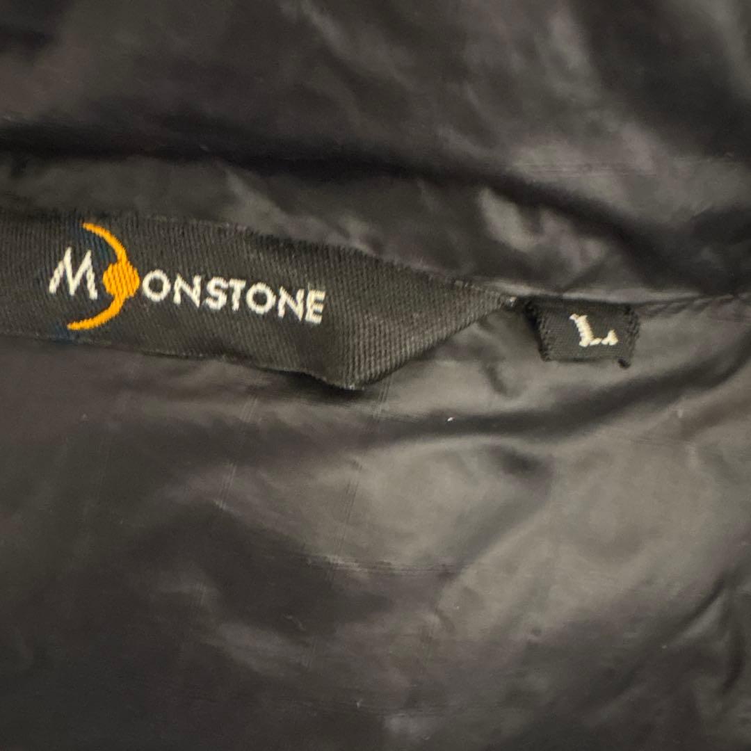 ムーンストーン　ダウンジャケット　L ブラック