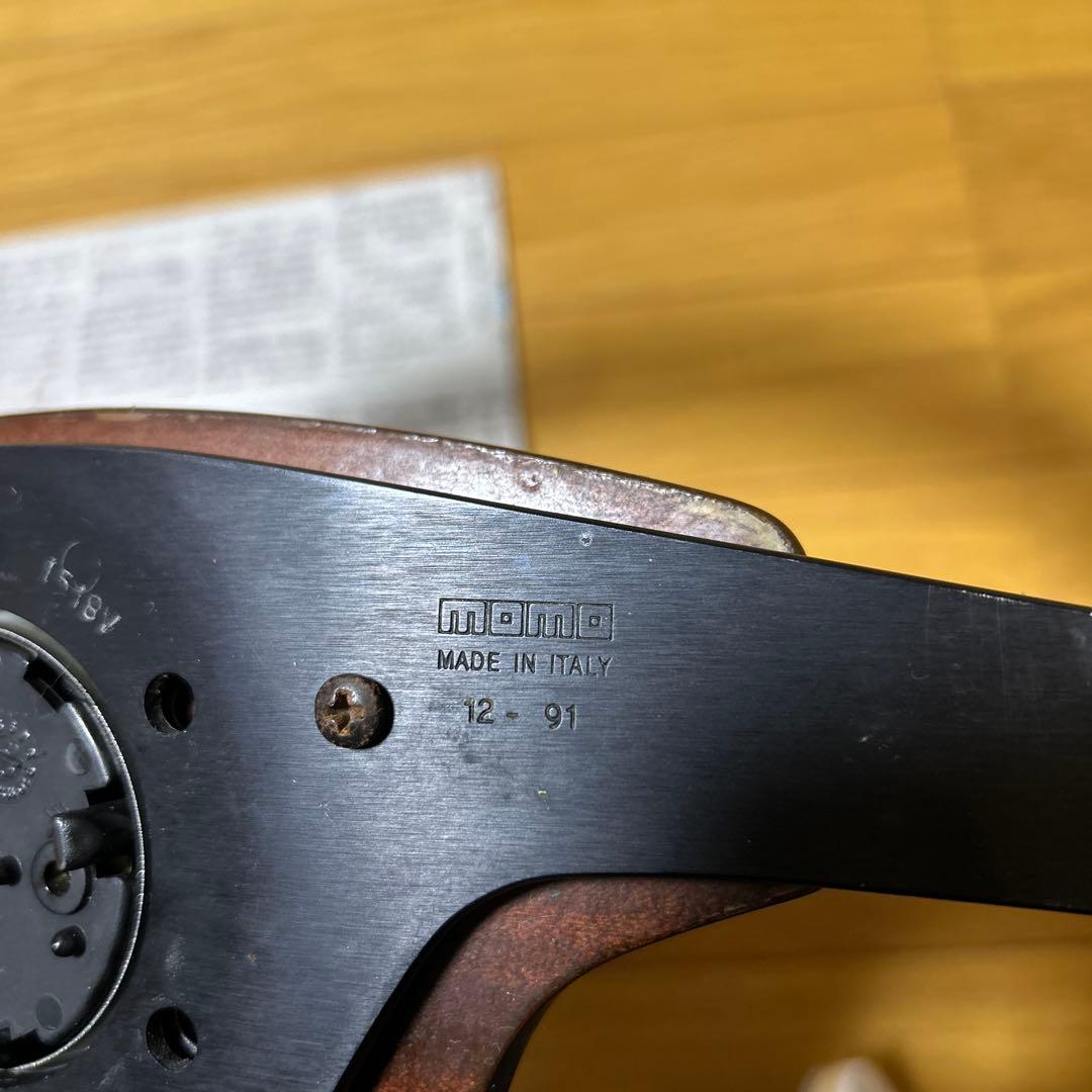 momo ステアリング　モモステ　ウッドステアリング