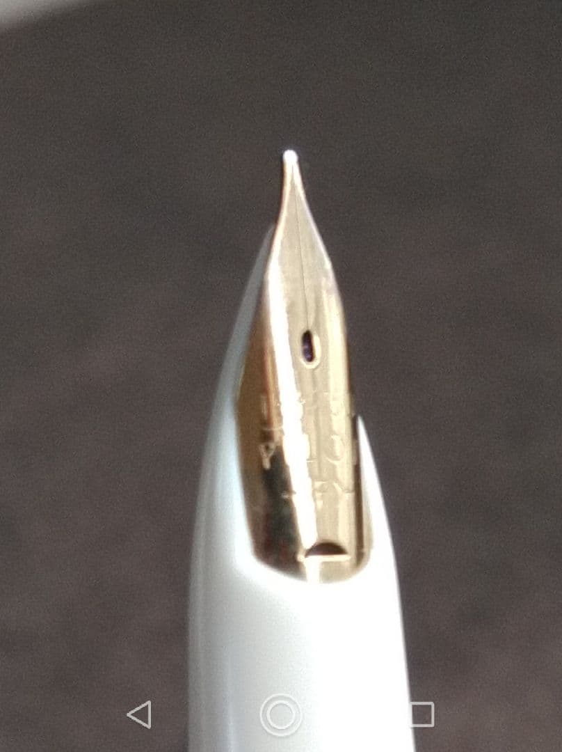 PILOT パイロット Lady レディー X3000 ホワイト 万年筆 18K