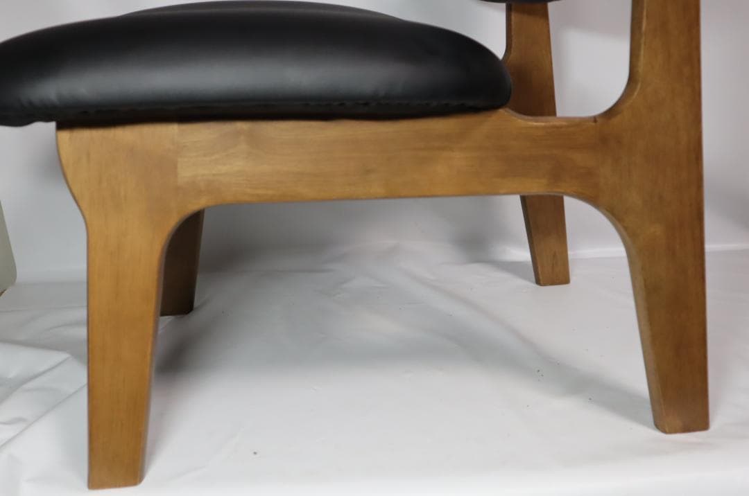 ニトリ　Nシールドリラックスワイド　ブラック 合成皮革　中古美品