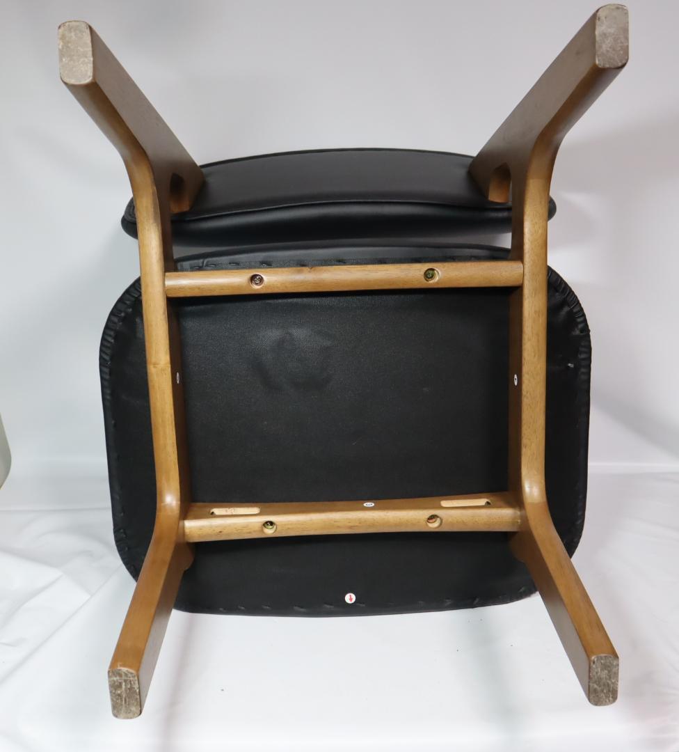 ニトリ　Nシールドリラックスワイド　ブラック 合成皮革　中古美品