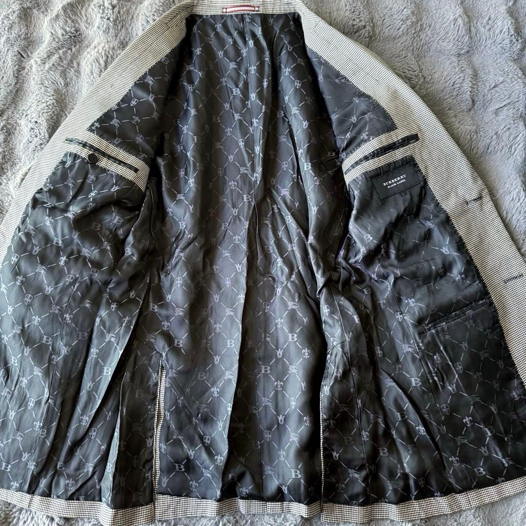 BURBERRY BLACK LABEL 千鳥柄ジャケット Lサイズ