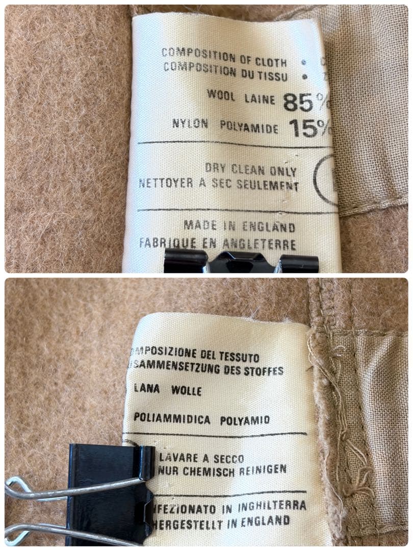 美品】モンゴメリー Tibbett XL超ロング ダッフルコート 英国製 40