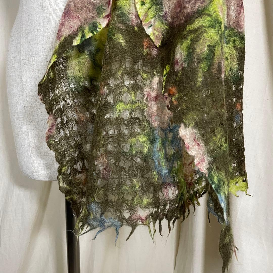 1990s archive EPIC paris wool BIG マフラー