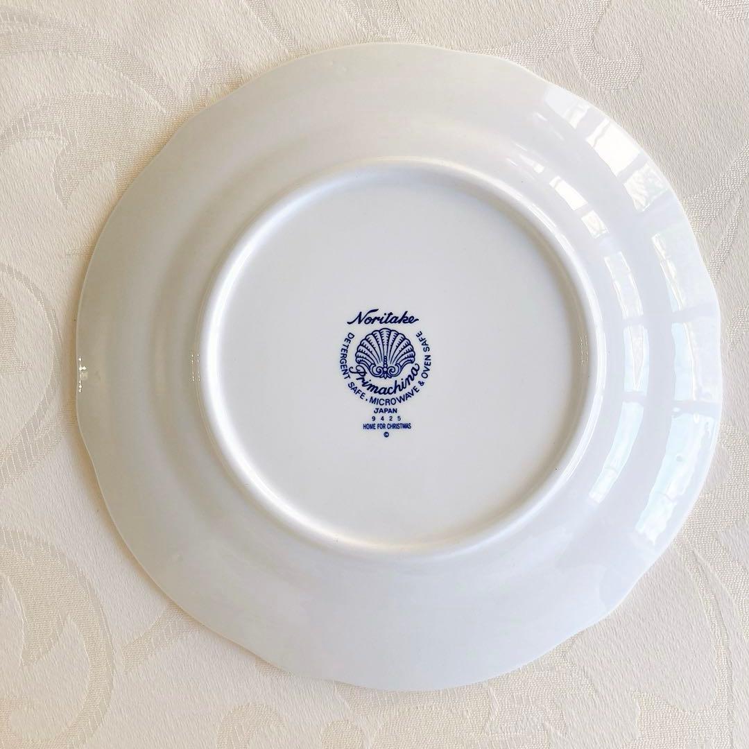【希少】ノリタケ プリマチャイナ クリスマスプレート 21.5cm 5枚セット