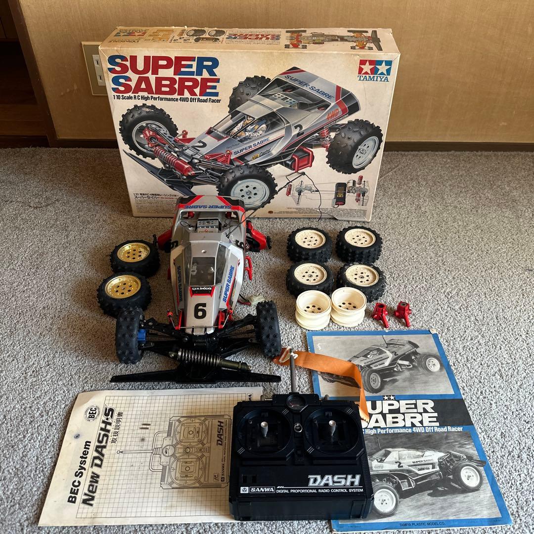 プ*ラ様 タミヤ SUPER SABRE スーパーセイバー プロポ付き